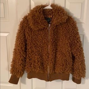 Fuzzy Faux Fur Jacket (NWT)